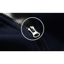 Modern Male Casual Reinforced Hooded Sweatshirt