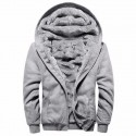 Modern Male Casual Reinforced Hooded Sweatshirt