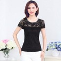 Crystal Blouse Elegant Casual Women Fashion Lady Woman