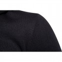 Men's Basic Sweatshirt Shrunken Casual Zipper Hooded