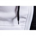 Men's Basic Sweatshirt Shrunken Casual Zipper Hooded