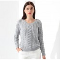 Women Sweater Pullovers Long Sleeve Knit Sweater