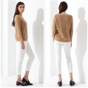 Women Sweater Pullovers Long Sleeve Knit Sweater