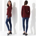 Women's Long Sleeve Sweater Sexy Winter Pullover GareMay