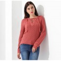 Women's Long Sleeve Sweater Sexy Winter Pullover GareMay