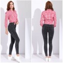 Women's Chess Long Sleeve Top Casual Summer GareMay