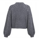 Women's Sweater High Collar Knitted Winter Long Sleeve