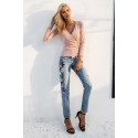 Camiola de Malha Feminina Inverno Outono Estilo Casual SIMPLEE