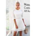 Women's Casual Dress Half Sleeve Sexy Casual SIMPLEE