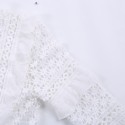 Women's Casual Floral Lace Shirt Elegant Casual Simplee