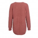 Women's Basic Sweater Pullover Casual Autumn Elegant Winter