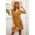 Women's Casual Dress Long Sleeves Beach Summer SIMPLEE