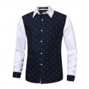 Camisa Casual Estampa Cavera Masculina Manga Longa