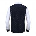 Casual Shirt Men's Long Sleeve Skull Pattern