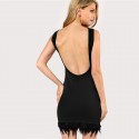 Women's Short Short Sleeveless Spring Style Sexy Party Dress