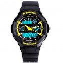 Aquatico Watch Sports Male Digital and Analog Rubber