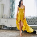 Women's Long Dress Elegant Party Formal Style Basic Yellow