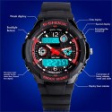 Aquatico Watch Sports Male Digital and Analog Rubber