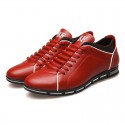 Shoes Social Yellow Male Leather Elegant Casual Shoe