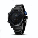 Men's Watch Quartz Sports Multifunction Stainless Steel