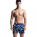 Short Batedeira Estampado Bananas Masculino Curto Moda Verão Praia