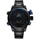 Men's Watch Quartz Sports Multifunction Stainless Steel