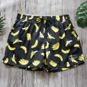 Short Batedeira Estampado Bananas Masculino Curto Moda Verão Praia