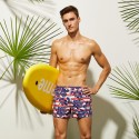 Short Pra Badedeira Masculino Curto Floral Listrado Promo A Ajustável