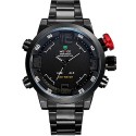 Men's Watch Quartz Sports Multifunction Stainless Steel