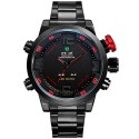 Men's Watch Quartz Sports Multifunction Stainless Steel