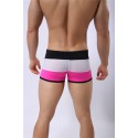 Men's BodyBuilding Underwear Fashion Summer Beach Striped Sunga