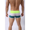 Men's BodyBuilding Underwear Fashion Summer Beach Striped Sunga