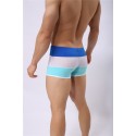 Men's BodyBuilding Underwear Fashion Summer Beach Striped Sunga