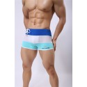 Men's BodyBuilding Underwear Fashion Summer Beach Striped Sunga