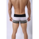 Men's BodyBuilding Underwear Fashion Summer Beach Striped Sunga