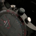 Clock Estportivo Male Quartz Analog Digital Red