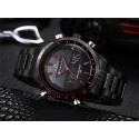 Clock Estportivo Male Quartz Analog Digital Red