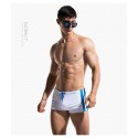 Sunga Mini Short de Banho Masculina Lisa Moda Praia para Natação