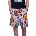 Men's Floral Short Print Casual Fashion Youth Urban Funk