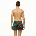 Short de Banho Estampado Floral Masculino Verão