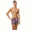 Short de Banho Estampado Floral Masculino Verão