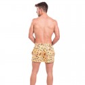 Short Beach Yellow Print Instagram Famous Summer Edition