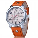 Casual Unisex Watches Various Colors Bracelet Leather Quartz