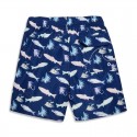 Short Casual Moda Praia Masculino Estampado Peixes do Oceano Bonito