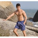 Short Casual Moda Praia Masculino Estampado Peixes do Oceano Bonito