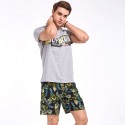 Bermuda Surfwear Masculino Casual Estampado Floral Moda Verão Calitta