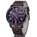 Casual Unisex Watches Various Colors Bracelet Leather Quartz