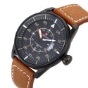 Watch Black Leather Male Stitched Super Cheap