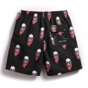 Men's Short Freto Skull of Fire Fashion Cute Young Blender