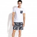 Men's Stylish Casual Short For Daily Use Printed